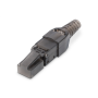 Digitus CAT 6A connector for field assembly, unshielded AWG 27/7 to 22/1, solid and stranded wire, RJ45 , Digitus , DN-93633 , Adapter