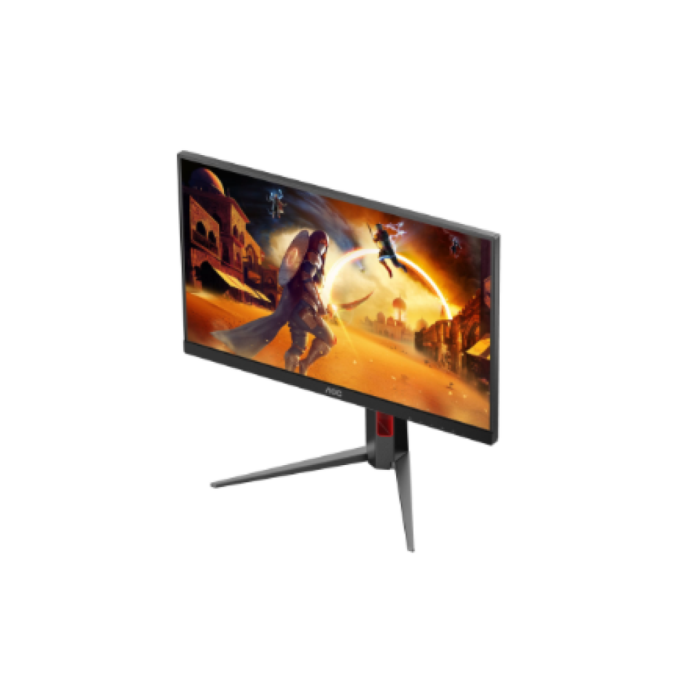 AOC , 24G4HA , 24 , Fast IPS , FHD , 16:9 , 200 Hz , 0.5 ms , 1920 x 1080 pixels , 300 cd/m² , HDMI ports quantity 2 , Black, Red