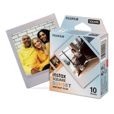 Fujifilm Instax Square Sunset Instant Film, 10 Sheets Fujifilm Instax Square Sunset Instant Film, 10 Sheets
