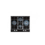 CATA , Hob , LCI 6031 B , Gas on glass , Number of burners/cooking zones 4 , Rotary knobs , Black