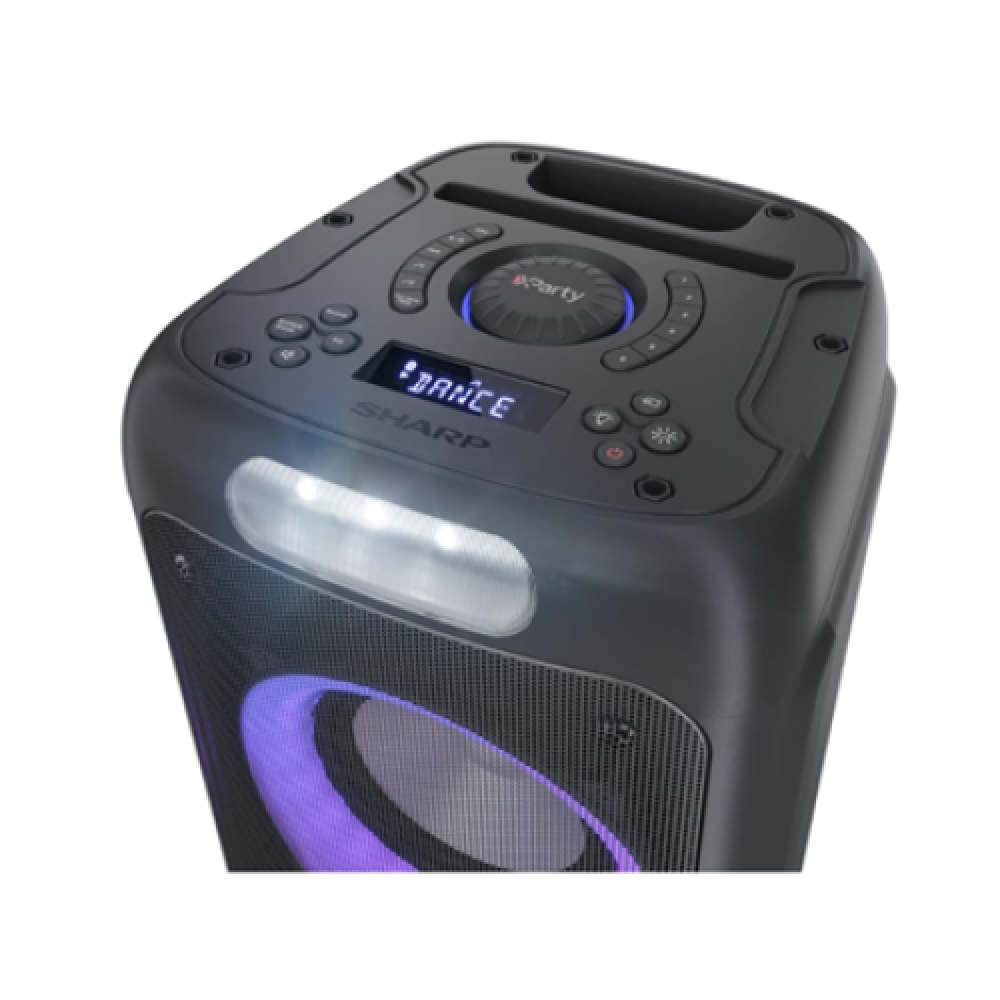 Sharp PS-949 Party Speaker with Built-in Battery , Sharp , Party Speaker , PS-949 XParty Street Beat , 132 W , Waterproof , Bluetooth , Black , Portable , Wireless connection