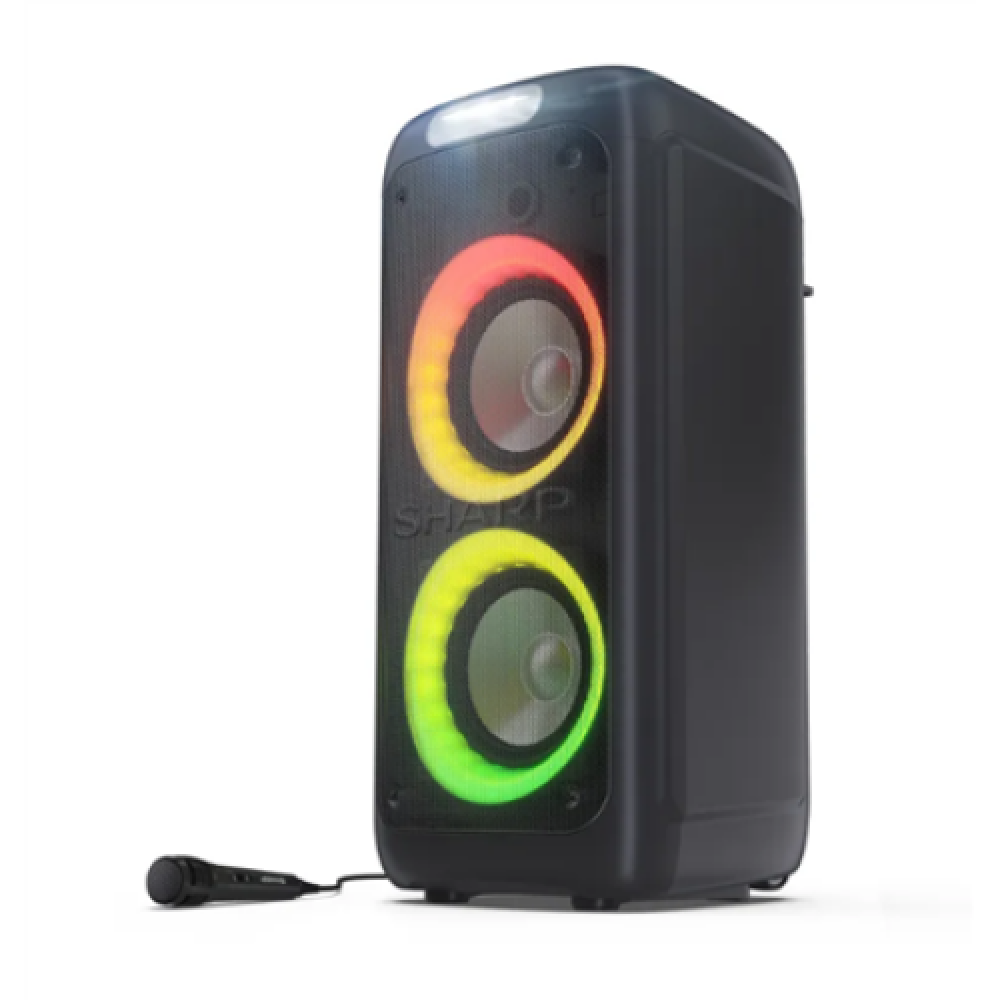 Sharp PS-949 Party Speaker with Built-in Battery , Sharp , Party Speaker , PS-949 XParty Street Beat , 132 W , Waterproof , Bluetooth , Black , Portable , Wireless connection