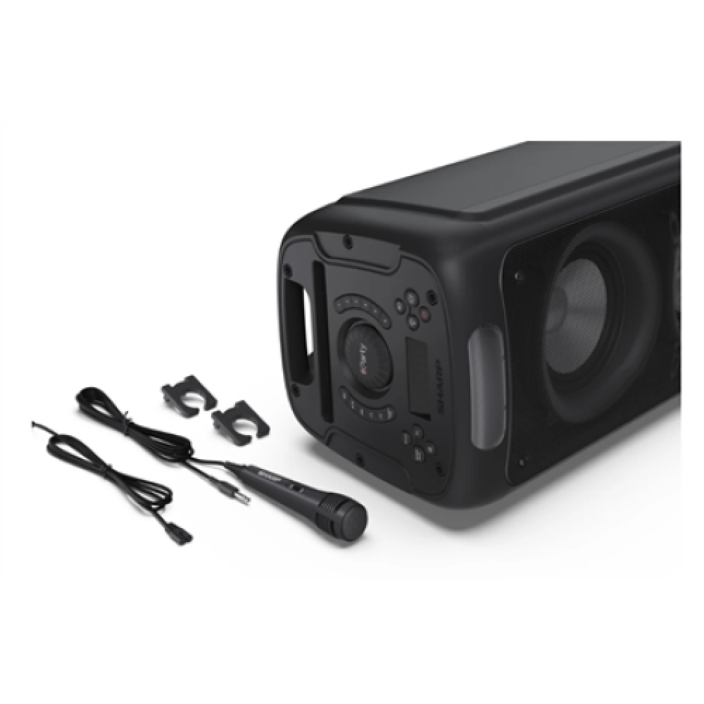 Sharp PS-949 Party Speaker with Built-in Battery , Sharp , Party Speaker , PS-949 XParty Street Beat , 132 W , Waterproof , Bluetooth , Black , Portable , Wireless connection