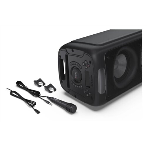 Sharp PS-949 Party Speaker with Built-in Battery , Sharp , Party Speaker , PS-949 XParty Street Beat , 132 W , Waterproof , Bluetooth , Wireless connection , Portable , Black