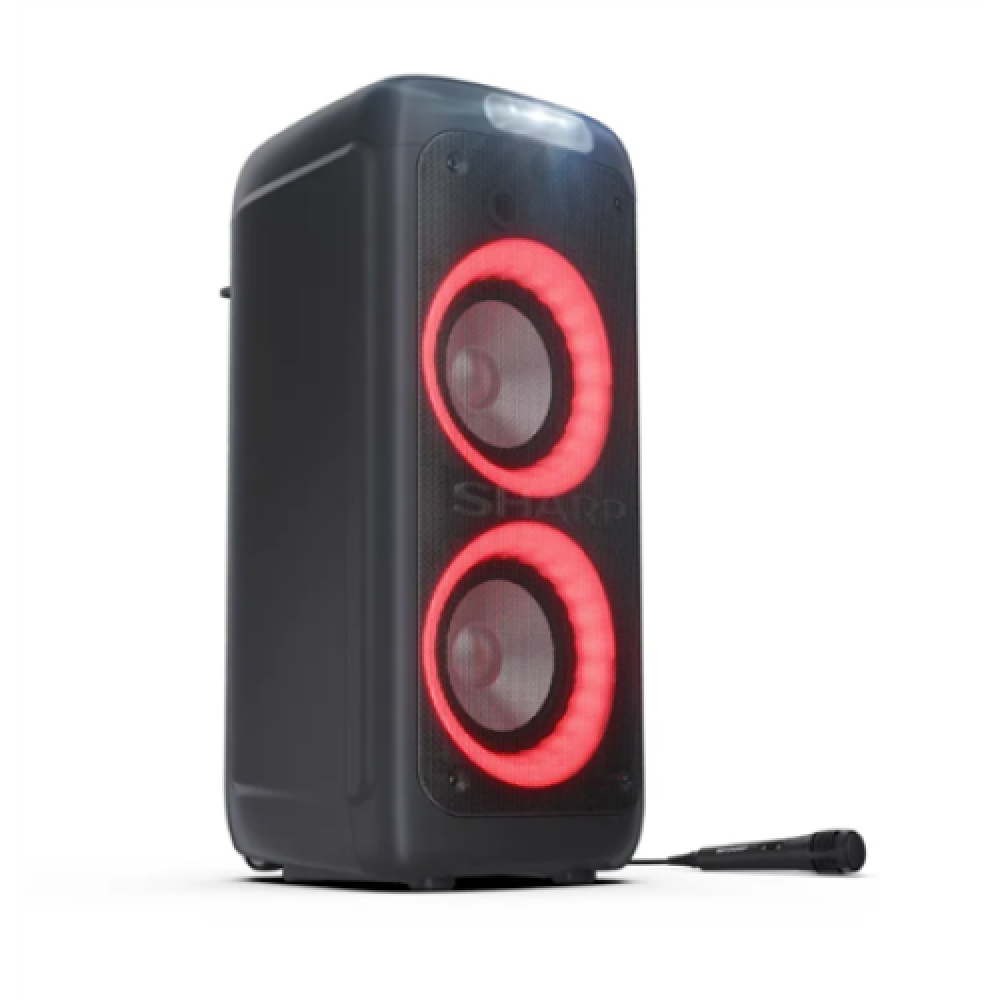 Sharp PS-949 Party Speaker with Built-in Battery , Sharp , Party Speaker , PS-949 XParty Street Beat , 132 W , Waterproof , Bluetooth , Black , Portable , Wireless connection
