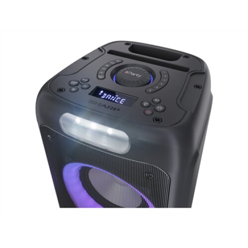 Sharp PS-949 Party Speaker with Built-in Battery , Sharp , Party Speaker , PS-949 XParty Street Beat , 132 W , Waterproof , Bluetooth , Wireless connection , Portable , Black
