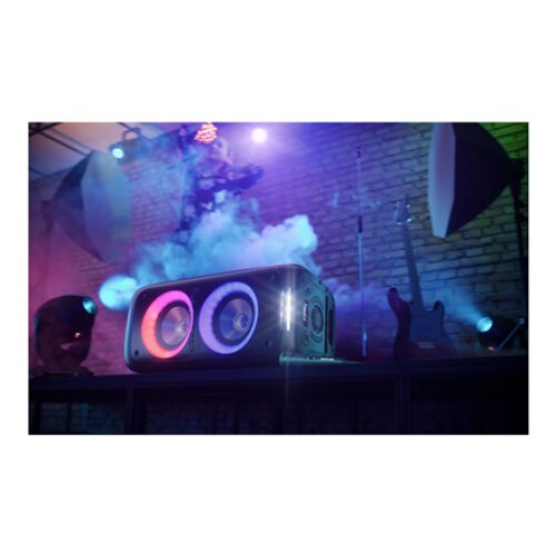 Sharp PS-949 Party Speaker with Built-in Battery , Sharp , Party Speaker , PS-949 XParty Street Beat , 132 W , Waterproof , Bluetooth , Wireless connection , Portable , Black