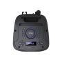 Sharp PS-949 Party Speaker with Built-in Battery , Sharp , Party Speaker , PS-949 XParty Street Beat , 132 W , Waterproof , Bluetooth , Black , Portable , Wireless connection