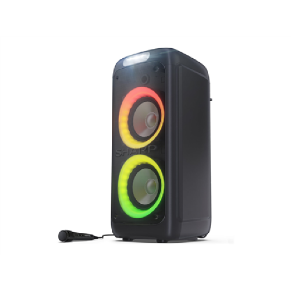 Sharp PS-949 Party Speaker with Built-in Battery , Sharp , Party Speaker , PS-949 XParty Street Beat , 132 W , Waterproof , Bluetooth , Black , Portable , Wireless connection