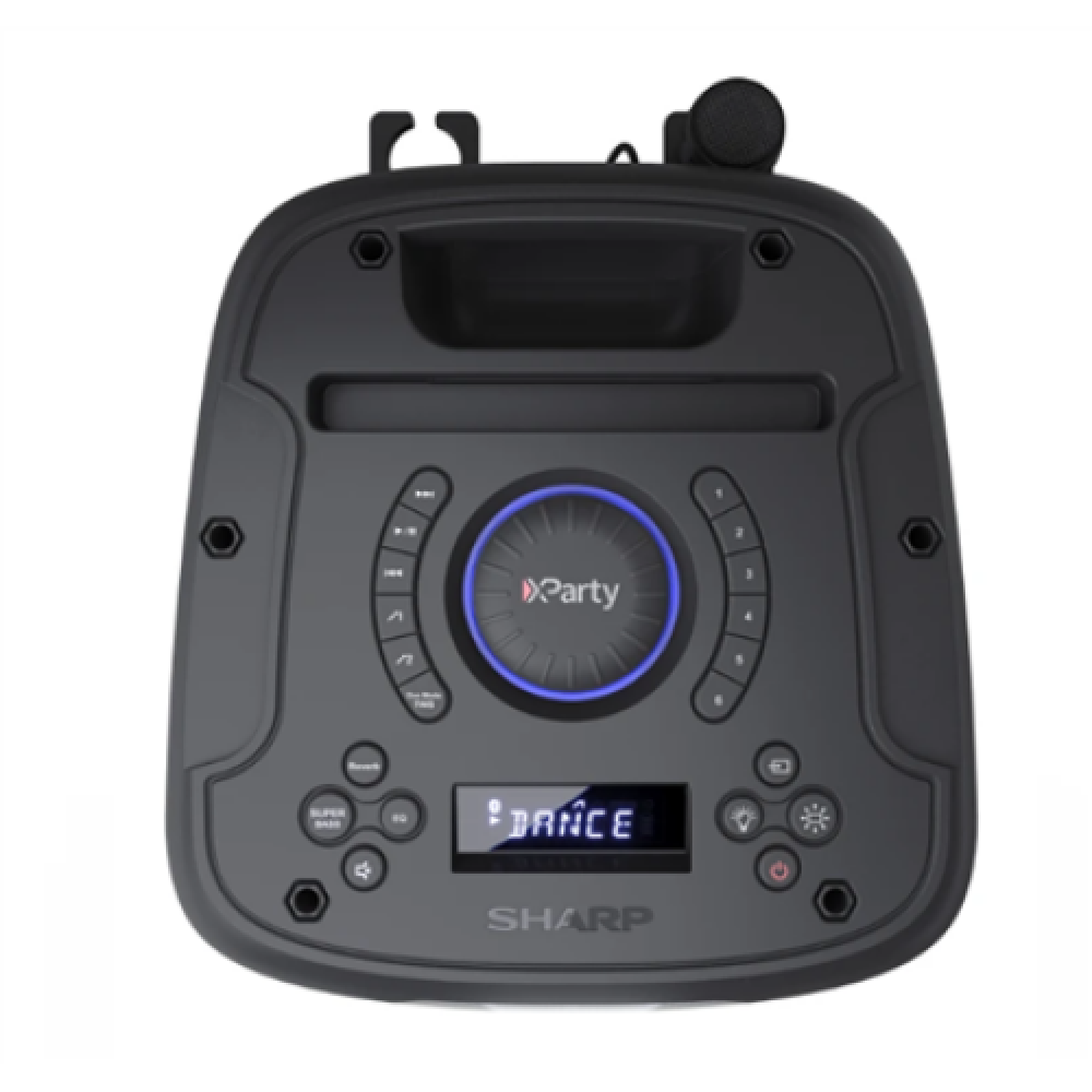 Sharp PS-949 Party Speaker with Built-in Battery , Sharp , Party Speaker , PS-949 XParty Street Beat , 132 W , Waterproof , Bluetooth , Black , Portable , Wireless connection