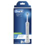 Oral-B Electric Toothbrush Vitality 100 CrossAction Rechargeable, For adults, Number of brush heads included 1, White, Number of teeth brushing modes 1