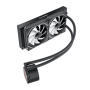Gamemax CPU Liquid Cooler , ICEBURG 240 DIGITAL BK , Black