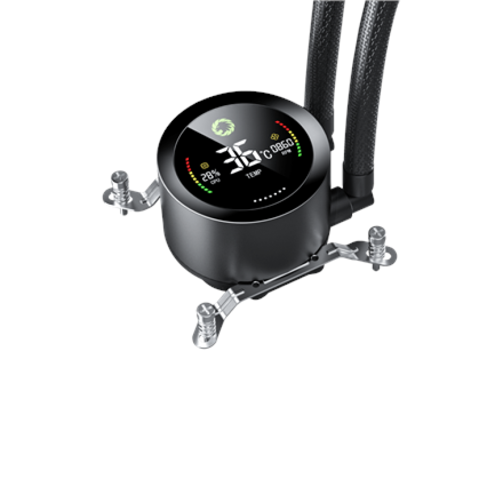 Gamemax CPU Liquid Cooler , ICEBURG 240 DIGITAL BK , Black