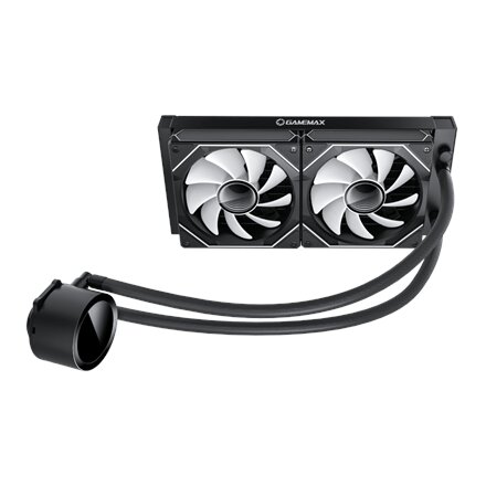 Gamemax CPU Liquid Cooler , ICEBURG 240 DIGITAL BK , Black