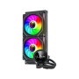 Gamemax CPU Liquid Cooler , ICEBURG 240 DIGITAL BK , Black