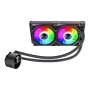 Gamemax CPU Liquid Cooler , ICEBURG 240 DIGITAL BK , Black