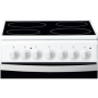 INDESIT , Cooker , IS5V4PHW/E , Hob type Vitroceramic , Oven type Electric , White , Width 50 cm , Grilling , Depth 60 cm , 61 L