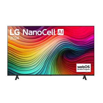 LG 4K Smart NanoCell TV , 50NANO82T3B , 50 , Smart TV , webOS 24 , Black
