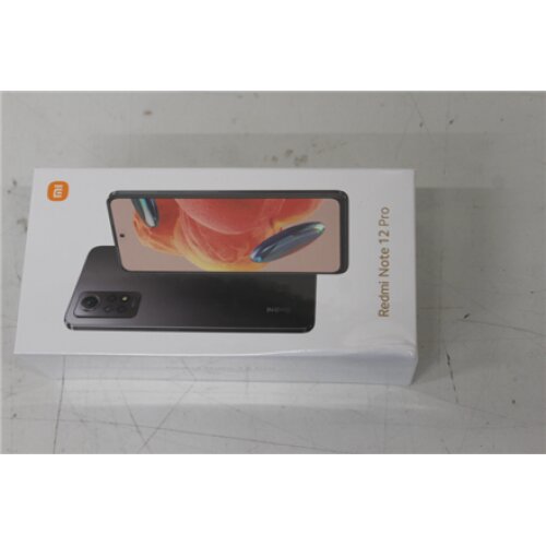 SALE OUT. Xiaomi , Redmi , Note 12 Pro , Graphite Gray , 6.67 , AMOLED , 1080 x 2400 pixels , Qualcomm , Internal RAM 8 GB , 256 GB , Dual SIM , Nano-SIM , 3G , 4G , Main camera 108+8+2+2 MP , Secondary camera 16 MP , Android , 11 , 5000 mAh , DAMAGED PAC