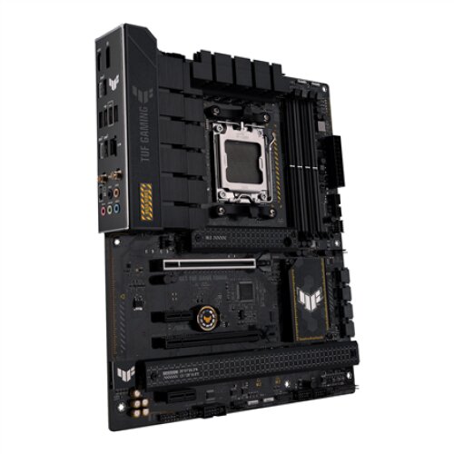 Asus , TUF GAMING B650-PLUS WIFI , Processor family AMD , Processor socket AM5 , DDR5 DIMM , Memory slots 4 , Supported hard disk drive interfaces SATA, M.2 , Number of SATA connectors 4 , Chipset AMD B650 , ATX