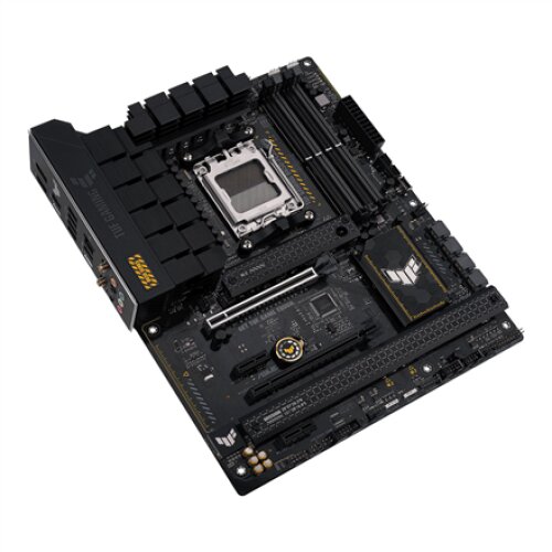 Asus , TUF GAMING B650-PLUS WIFI , Processor family AMD , Processor socket AM5 , DDR5 DIMM , Memory slots 4 , Supported hard disk drive interfaces SATA, M.2 , Number of SATA connectors 4 , Chipset AMD B650 , ATX