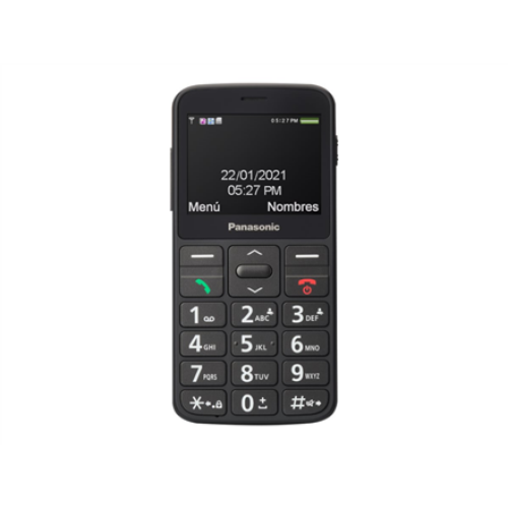 Panasonic , KX-TU160 , Easy Use Mobile Phone , Black , 2.4 , TFT-LCD , Bluetooth , USB version USB-C , Built-in camera , Main camera resolution 0.3 MP