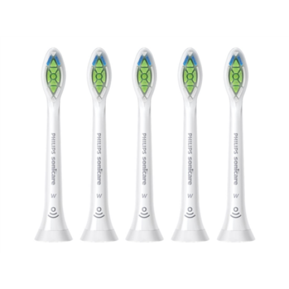 Philips , Standard Sonic Toothbrush Heads , HX6065/10 Sonicare W2 Optimal , Heads , For adults and children , Number of brush heads included 5 , Number of teeth brushing modes Does not apply , Sonic technology , White