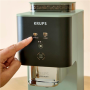 Krups Coffee Maker , SA401LE0 Crush , Pump pressure 15 bar , Automatic , Black/Green , 1370 W