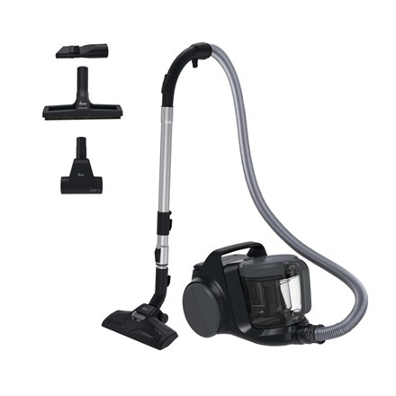 Hoover Vacuum Cleaner , HP210P 011 HP2 Turbo Move , Bagless , Power 800 W , Dust capacity 2.5 L , Urban Black