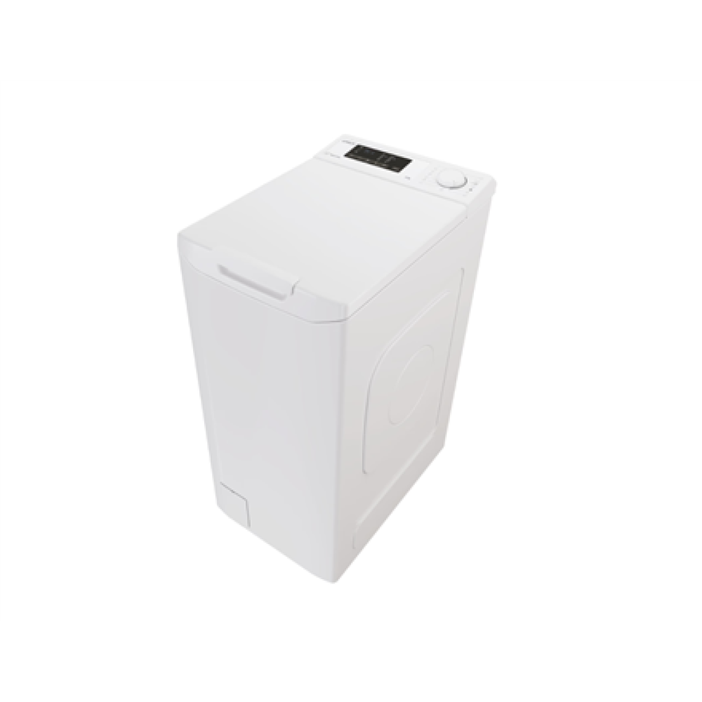 Candy Washing Machine , TCA063D3-S , Energy efficiency class C , Top loading , Washing capacity 6 kg , 1000 RPM , Depth 60 cm , Width 41 cm , Display , Digit , White