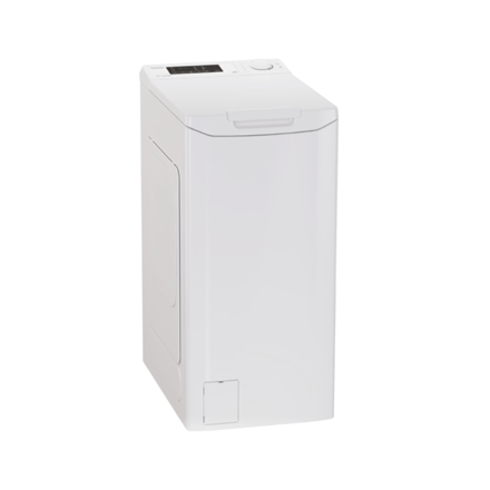 Candy Washing Machine , TCA063D3-S , Energy efficiency class C , Top loading , Washing capacity 6 kg , 1000 RPM , Depth 60 cm , Width 41 cm , Display , Digit , White