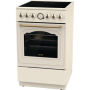 Gorenje , Cooker , GECS5B70CLI , Hob type Vitroceramic , Oven type Electric , Beige , Width 50 cm , Depth 59.4 cm , 70 L