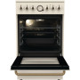 Gorenje , Cooker , GECS5B70CLI , Hob type Vitroceramic , Oven type Electric , Beige , Width 50 cm , Depth 59.4 cm , Energy efficiency class A , 70 L