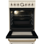 Gorenje , Cooker , GECS5B70CLI , Hob type Vitroceramic , Oven type Electric , Beige , Width 50 cm , Depth 59.4 cm , 70 L