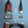 AXAGON USB - SERIAL Active Adapter , ADS-1PSN