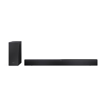 Sharp 2.1 Dolby Atmos/DTS Virtual:X Soundbar with Slim Wireless Subwoofer , HT-SBW310 , 330 W , Bluetooth , Wireless connection , Black