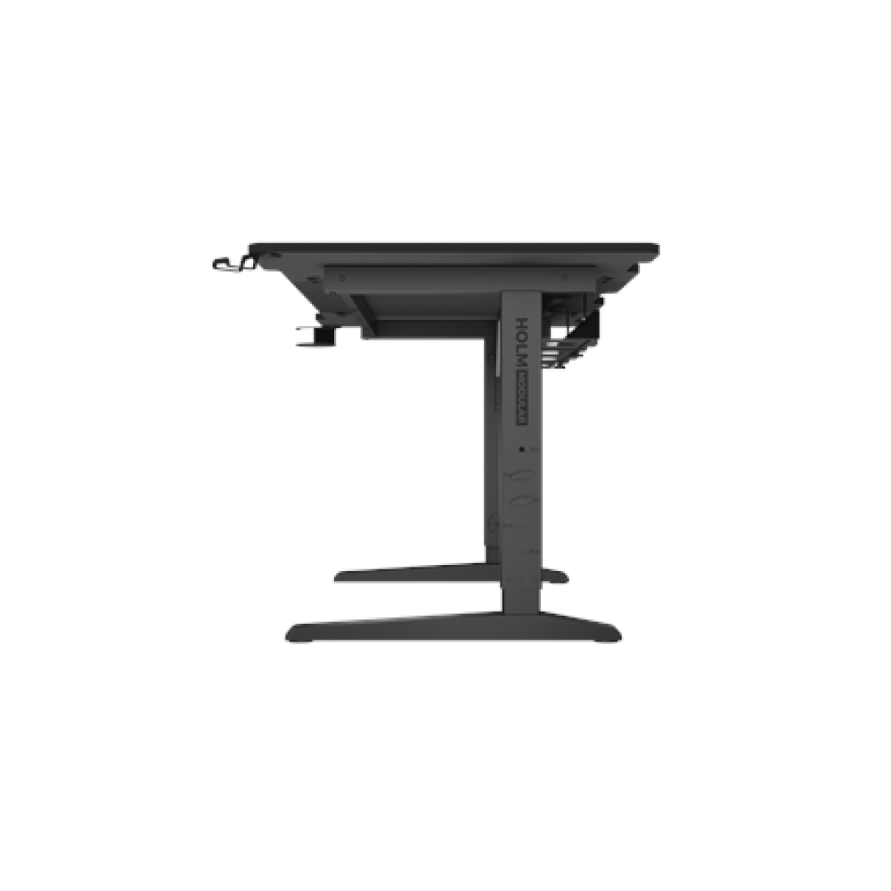 Genesis , Modular Gaming Desk , Holm 140 RGB , Anthracite Black