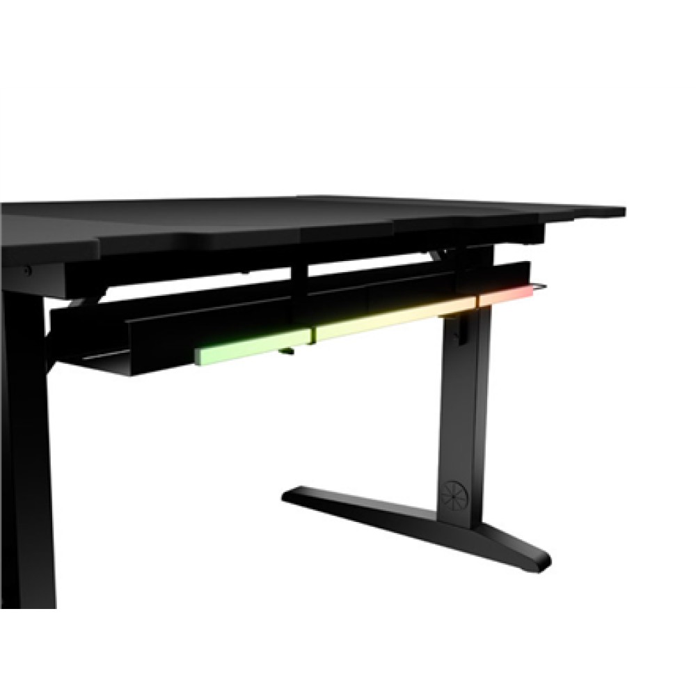 Genesis , Modular Gaming Desk , Holm 140 RGB , Anthracite Black