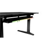 Genesis , Modular Gaming Desk , Holm 140 RGB , Anthracite Black