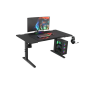 Genesis , Modular Gaming Desk , Holm 140 RGB , Anthracite Black