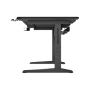 Genesis , Modular Gaming Desk , Holm 140 RGB , Anthracite Black
