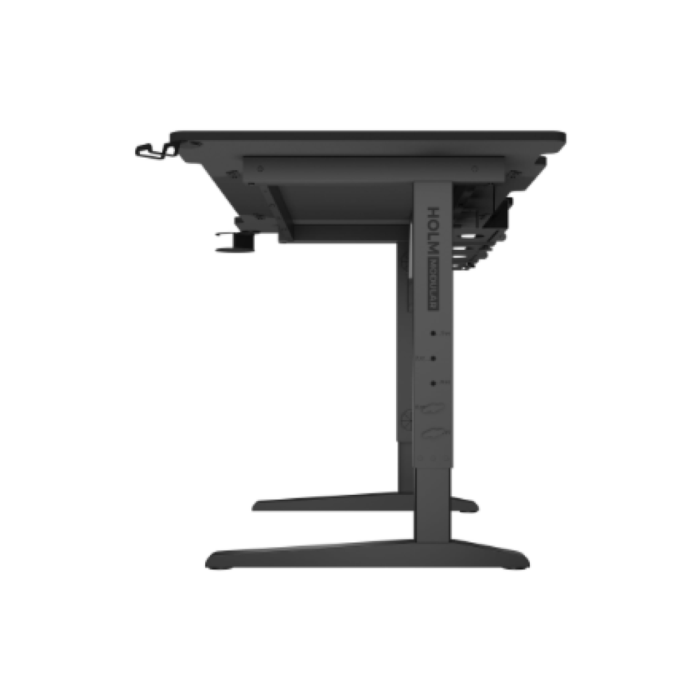 Genesis , Modular Gaming Desk , Holm 140 RGB , Anthracite Black
