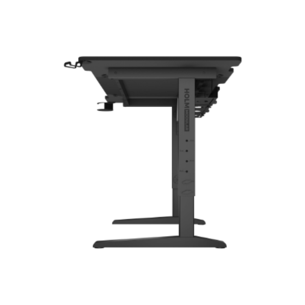 Genesis , Modular Gaming Desk , Holm 140 RGB , Anthracite Black