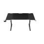 Genesis , Modular Gaming Desk , Holm 140 RGB , Anthracite Black