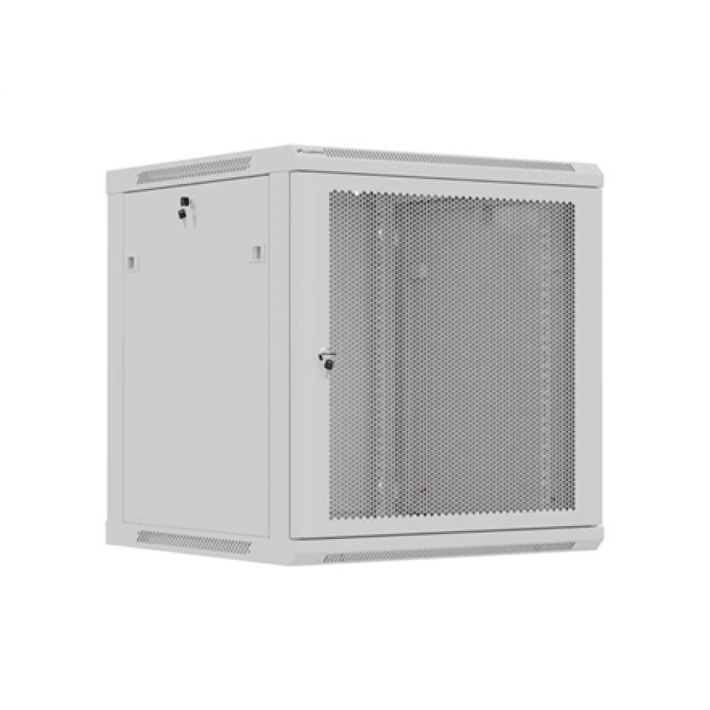 Lanberg Wall mounted installation cabinet 19 12U 600X600 , WF01-6612-23S , Grey