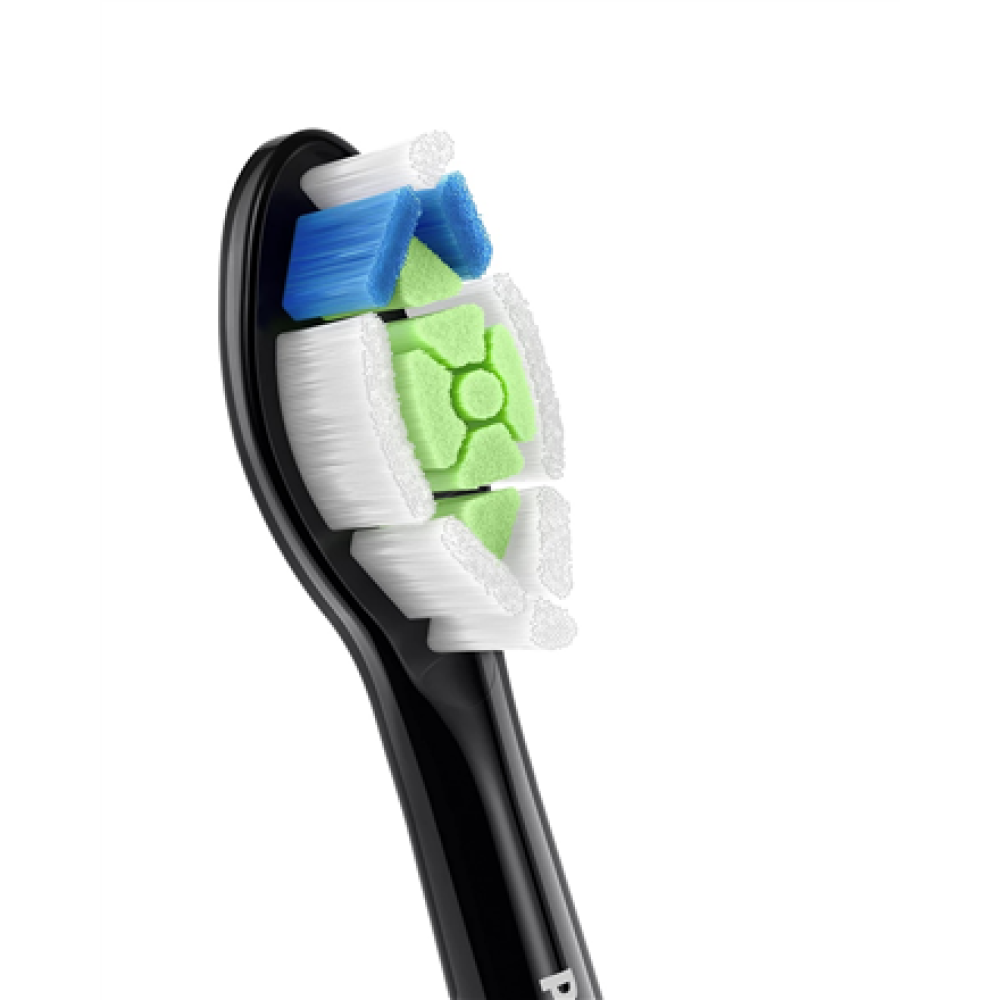 Philips Replacement brush heads , HX6064/88 Sonicare Optimal White , Heads , For adults , Number of brush heads included 4 , Black