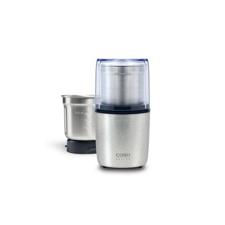 Caso , Coffee and spice grinder , 1831 , 200 W , Coffee beans capacity 90 g , Number of cups 4-8 pc(s) , Pulse function , Stainless steel