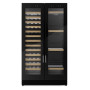 Caso , Wine Cooler , WineChef Duo 122 , Energy efficiency class G , Free standing , Bottles capacity 122 , Black