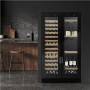Caso , Wine Cooler , WineChef Duo 122 , Energy efficiency class G , Free standing , Bottles capacity 122 , Black
