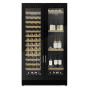 Caso , Wine Cooler , WineChef Duo 122 , Energy efficiency class G , Free standing , Bottles capacity 122 , Black